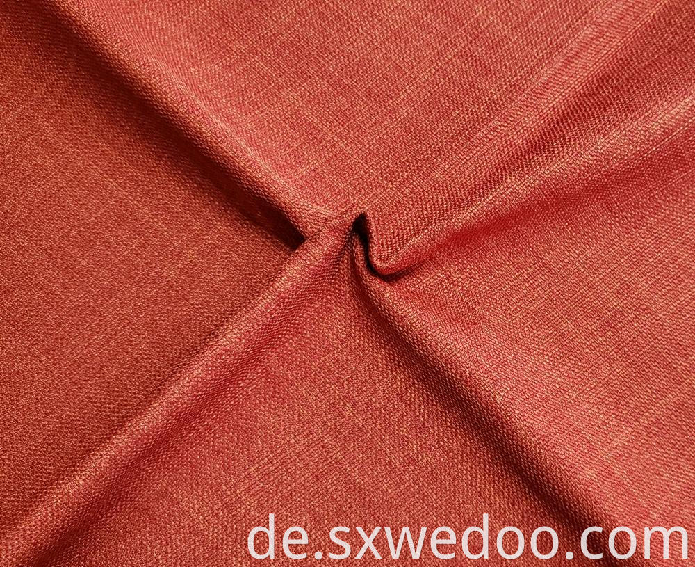 Orange Linen Fabric